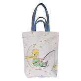 BOLSA TELA ALGODON LE PETIT PRINCE PESCA CON ESTRELLAS | KIUB PRINCIPITO